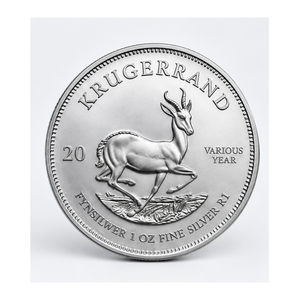 Krügerrand 1 oz Silber – verschiedene Jahrgänge