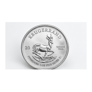 Krügerrand 1 oz Silber – verschiedene Jahrgänge