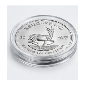 Krügerrand 1 oz Silber – verschiedene Jahrgänge