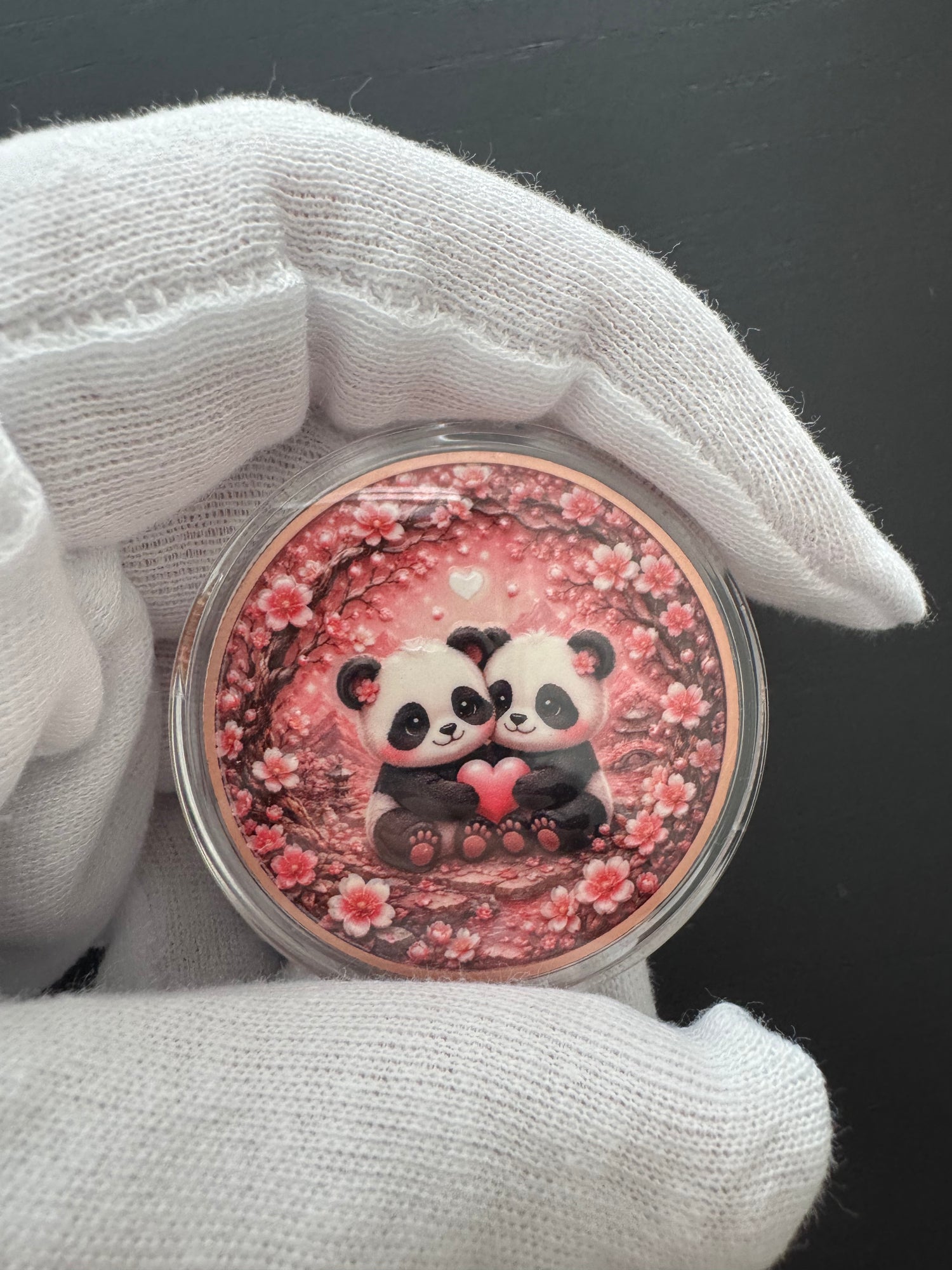 Panda #1 – 1 oz Kupfermedaille | 999 Feinkupfer · High Relief