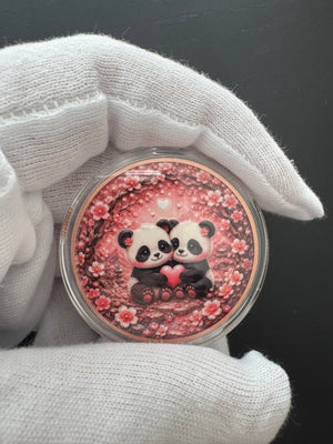 Panda #1 – 1 oz Kupfermedaille | 999 Feinkupfer · High Relief