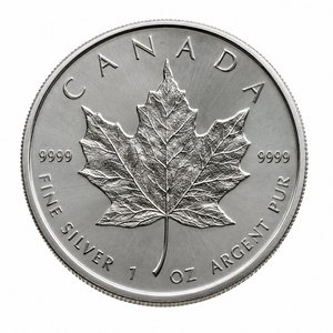 Maple Leaf 1 oz Silber – verschiedene Jahrgänge