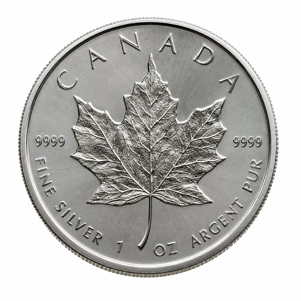 Maple Leaf 1 oz Silber – verschiedene Jahrgänge