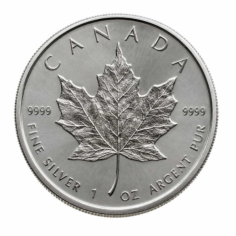 Maple Leaf 1 oz Silber – verschiedene Jahrgänge